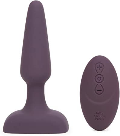Love Honey Fifty Shades Freed Feel so Alive Rechargeable Vibrating Pleasure Plug, 1 Count
