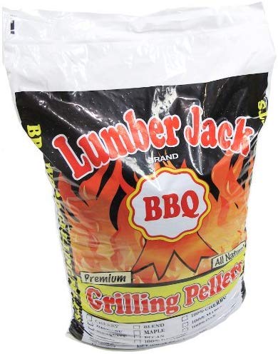 Lumber Jack 100% Hardwood Grilling Smoker Pellets, Hickory Blend, 40 LB