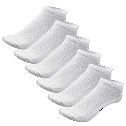 Super Soft and Comfortable No Show Bamboo Workout Socks for Men & Women & Kids