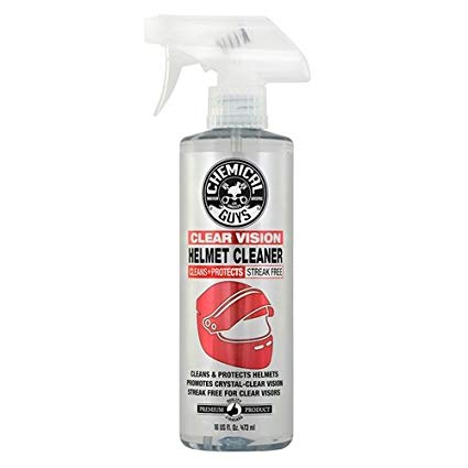 Chemical Guys MTO10316 Clear Vision Streak Free Helmet Cleaner/Protectant, 16. Fluid_Ounces