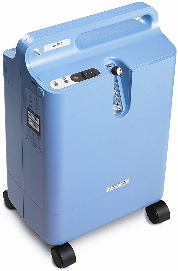 EverFlo - Respironics Oxygen Concentrator PHILIPS 5L / min - Oxygen Generator for respiratory support at home - 2 years warranty