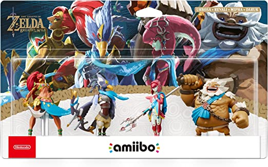 The Champions Amiibo - The Legend of Zelda: Breath of the Wild Collection (Nintendo Wii U/Nintendo 3DS/Nintendo Switch)