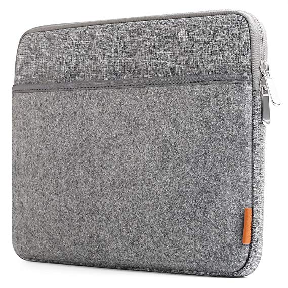 Inateck 13-13.3" Felt Laptop Sleeve Bag Compatible MacBook Air/MacBook Pro 2012-2015 and Other 13"-13.3" Laptops and Tablets 12.9" iPad Pro - Gray