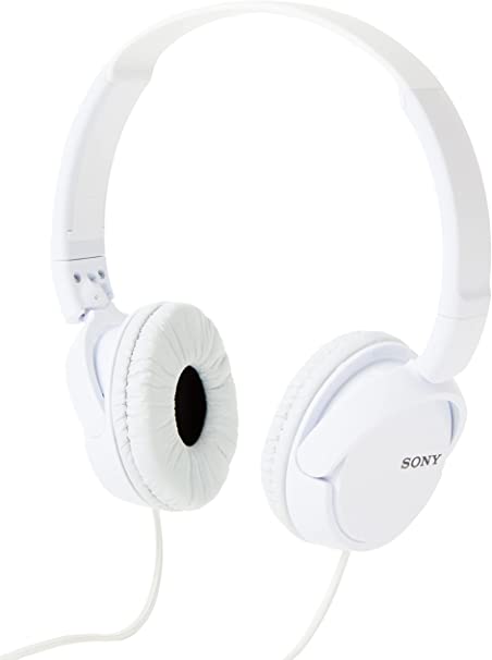 Sony MDR-ZX110 Overhead Headphones - White