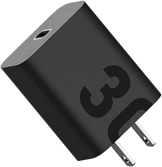 Motorola TurboPower 30 USB-C Charger - No Cable