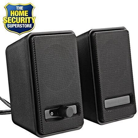 Fully Functional Computer Speakers with Hidden WiFi Spy Camera