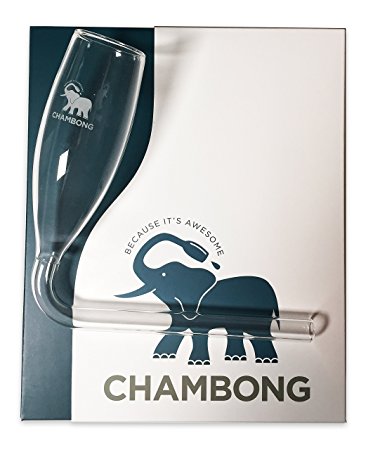 Chambong Glassware For Rapid Champagne Consumption