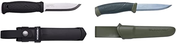 Morakniv Garberg Full Tang Fixed Blade Knife with Sandvik Stainless Steel Blade, 4.3-Inch