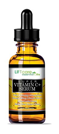BEST Super Vitamin C Serum w/ L Ascorbic Acid 30ml Triple C Serum, Collagen Stimulation, Remove Fine Lines, Profressional Grade-Anti Wrinkle and Anti-aging Lift serum, Brighter and Tighter Skin