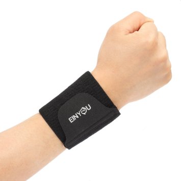 Einyou Silicone Pressure Massage Wrist Guard Protector for Wrist Support - One Size Adjustable