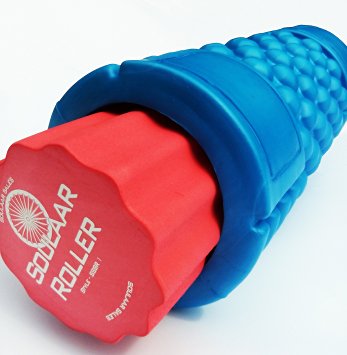 Soulaar Roller Foam Roller - Muscle Massage Roller, for healing, relaxation, core training & superior performance