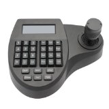 RioRand LCD Security PTZ Pan Tilt Zoom Speed Dome Camera 3D Keyboard Controller - Using 3 Axis Joystick to Control the PanTilt Direction and Speed of the Dome Camera Up to 32 Speed Dome Cameras 2000 Feet Maximum Distance Communication