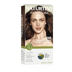 Naturtint Permanent Hair Color 5WB Radiant Copper Brown (Pack of 1), Ammonia Free, Vegan, Cruelty Free, up to 100% Gray Coverage, Long Lasting Results (Packaging may vary)