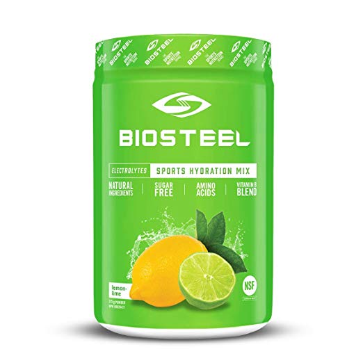 Biosteel High Performance Sports Drink Powder, Naturally Sweetened with Stevia, Lemon Lime, 315 Gram