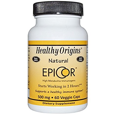 Healthy Origins Epicor -- 500 mg - 60 Capsules