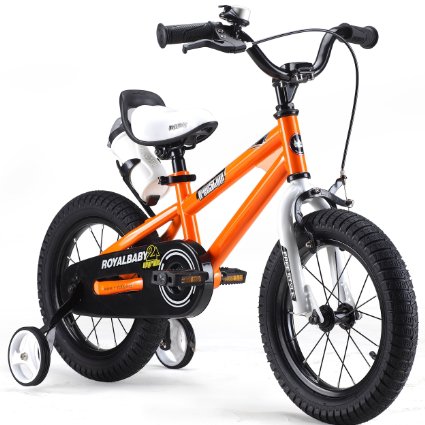 RoyalBaby BMX Freestyle Kids Bikes 12 inch, 14 inch, 16 inch, in 5 colors, Boy's Bikes and Girl's Bikes as Gifts
