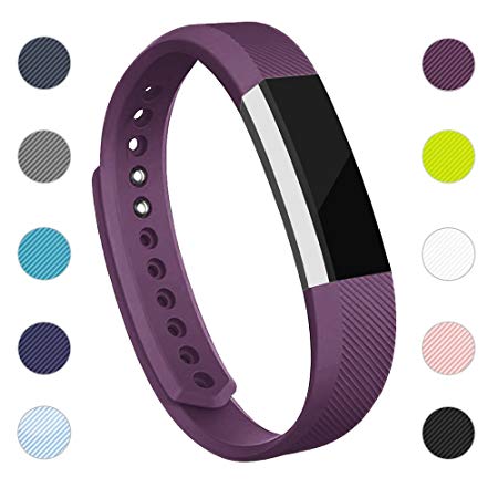 iGK Replacement Bands Compatible for Fitbit Alta and Fitbit Alta HR, Newest Adjustable Sport Strap Smartwatch Fitness Wristbands