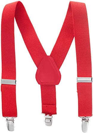 Kids and Baby Elastic Adjustable Solid Color Suspenders (Available in 3 sizes and 27 colors)