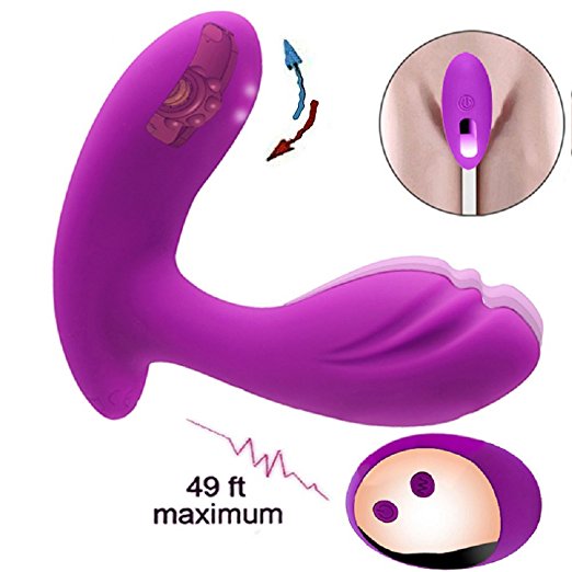 Orlena Wearable Wireless Remote Control G Spot Egg Vibrator with Unique Rolling Bead,Clitoral Clit Dildo Silicone Vibrators for Women,Clitoral G Spotter Stimulator,Adult Sex Toys for Women and Couples
