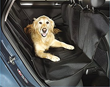 Jetlifee Pet Car Seat Cover For Dogs &Cats | Waterproof Convertible Backseat Polyester Protector With Adjustable Straps | Protect Upholstery From Dander, Hair & Dirt | For Cars, Jeeps, SUVs & Vans