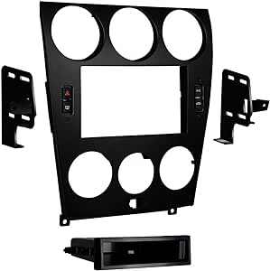 Metra 99-7524B Mazda 6 Double and ISO DIN Radio Install Kit for 2006-08,Black