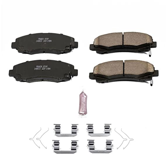 Power Stop Z23-1584, Z23 Evolution Sport Carbon-Fiber Ceramic Front Brake Pads