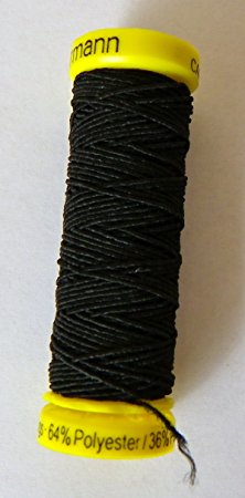 Gutermann (Sewing Thread) Shirring Elastic 10m - Black