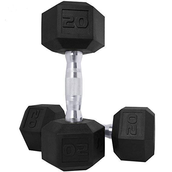 CAP Barbell Workouts Coated Hex Dumbbell