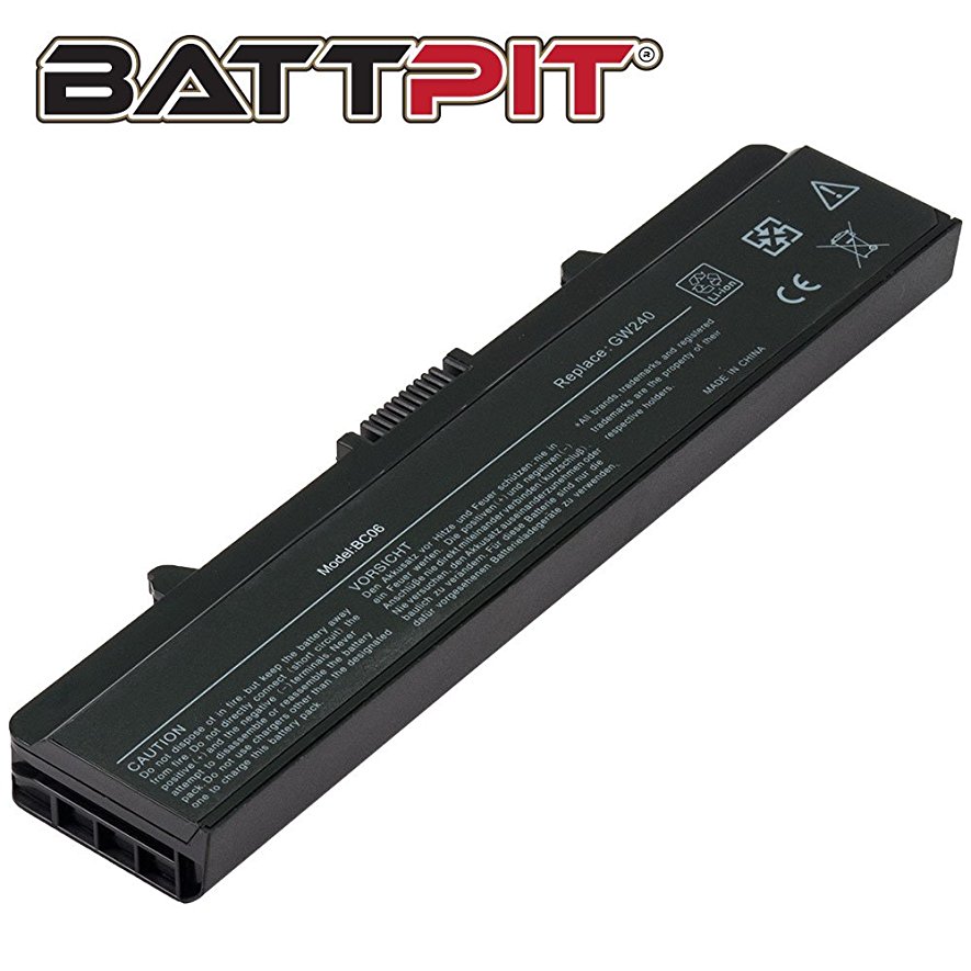 Battpit™ Laptop / Notebook Battery Replacement for Dell Inspiron 1545 (4400mAh / 48Wh) (Ship From Canada)