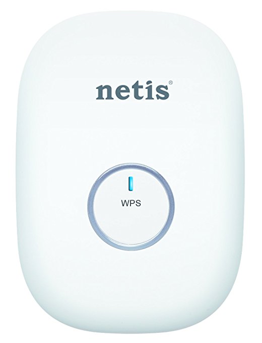 Netis E1  300Mbps Wireless N Range Extender, Travel Router, Wi-Fi Repeater, White (E1  WHITE)