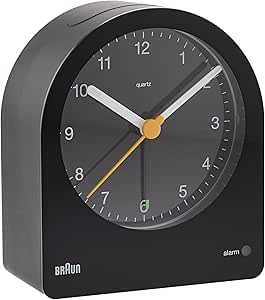 Brown BRAUN Digital Alarm Clock BC22B Color:Black