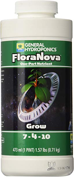 General Hydroponics GH1621 FloraNova Grow-1 Pint Fertilizer