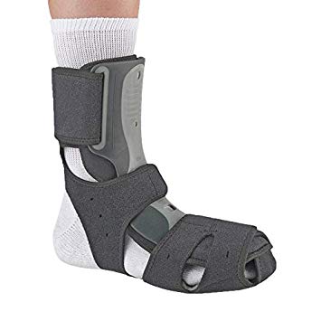 Ossur Exoform Dorsal Night Splint for Plantar Fasciitis, Achilles Tendonitis, Drop Foot and Post-Static Pain (Large)