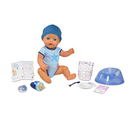 Baby Born Interactive Boy Doll, Blue