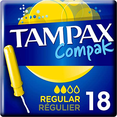 Tampax compak regular, 18 tampons