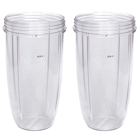 Replacement Cup for Nutribullet Replacement Parts 32oz for NutriBullet 600W and 900W, Pack of 2