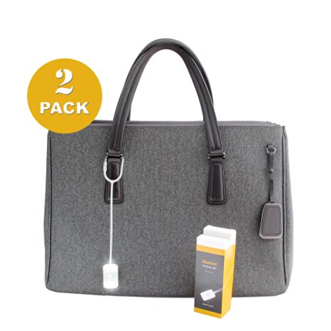 illumini - Handbag Purse Light ★ 2 Pack, Silicone LED, Button Control
