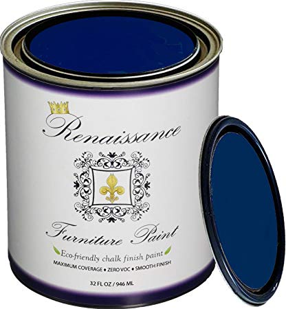 Retique It RFP-P32-BlackIndigo Furniture Paint, 32 oz (Quart), Black Indigo 28