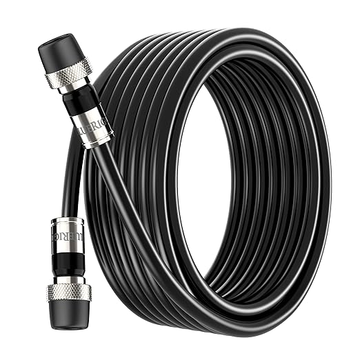 BlueRigger RG6 Coaxial Cable, 22.8M / 75FT (Weatherproof Rubber Boot, Direct Burial, In-Wall CL3 Rated, 75 Ohm, Indoor Outdoor) - Digital Coax Cord for HDTV, CATV, TV Antenna, Satellite, Broadband Internet