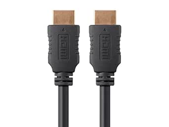 Monoprice 4K High Speed HDMI Cable - 4K60Hz, 18Gbps, HDR, 30ft, Black - 3 Pack