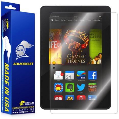 ArmorSuit MilitaryShield - Ultra Clear Screen Protector For Kindle Fire HDX 7"   Lifetime Replacements