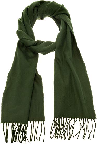 100% Cashmere Scarf - Super Soft 12 Inch x 64.5 Inch Warm Wool Cozy Shawl Wrap w/ Gift Box for Women and Men