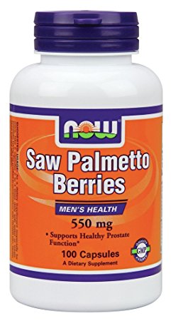 NOW Foods, SAW PALMETTO 550mg 100 CAPS