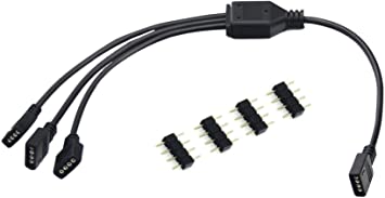 Micro Connectors F04-RGB03-30 30cm 1 to 3 RGB Splitter Cable