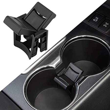 JoyTutus Cup Holder Compatible with Highlander 2014-2020, Cup Holder Insert Fits Most Cup Sizes, Center Console Drink Cup Holder Insert Divider, Replacement for Highlander Accessories