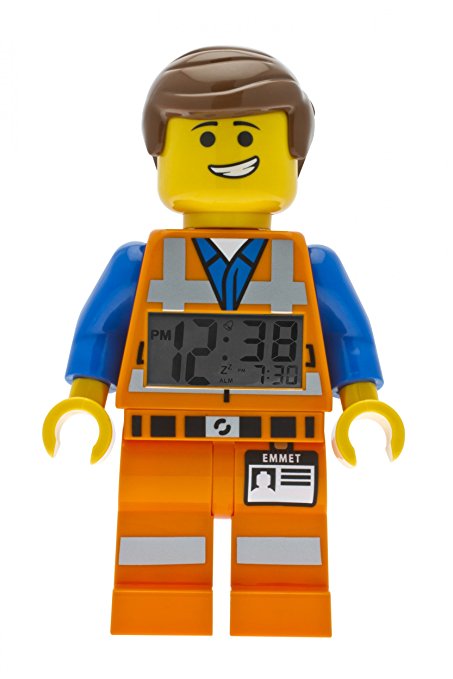 LEGO Kids' LEGO Movie Mini-Figure Alarm Clock