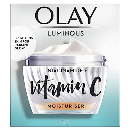 Olay Luminous Vitamin C Cream,50 gm| with 99% pure Niacinamide