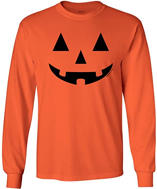 Jack O' Lantern Pumpkin Halloween Costume T-Shirt for Men Women