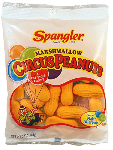 Marshmallow Circus Peanuts 5 oz