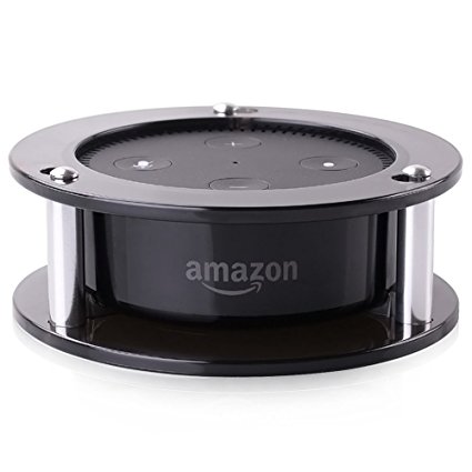 Aobelieve Ceiling Wall Mount Protective Stand for Amazon Echo Dot 2nd Generation (Black)